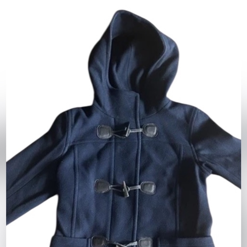 Pendleton Wool Pea Coat Blue Lined Pockets Toggle… - image 2